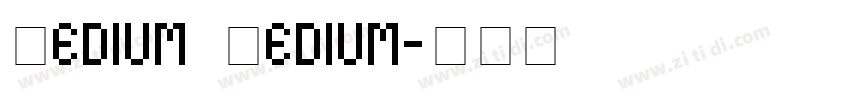 Medium Medium字体转换